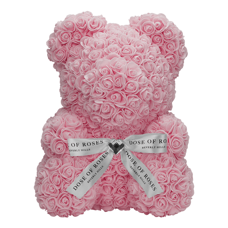 Light Pink Rose Bear