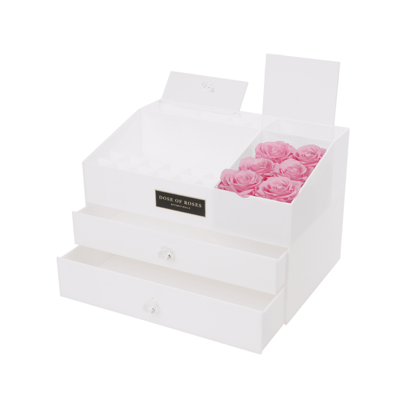 Pink Rose Makeup Box
