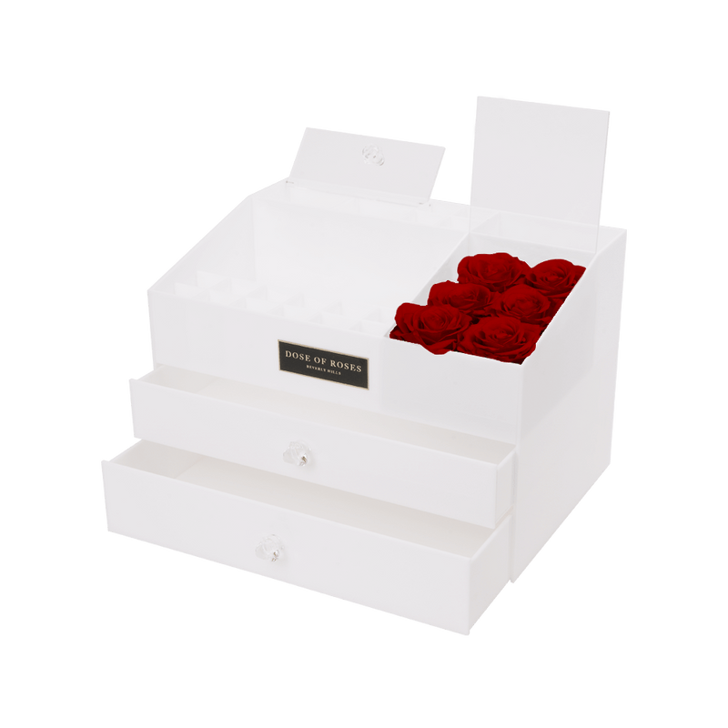 Red Rose Makeup Box